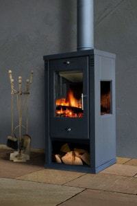 Houtkachel rendement van CV Haard met Centrale verwarming op hout