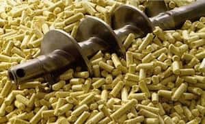 Pelletkachel werking met Pellets