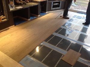 Vloerverwarming met Parket aanleggen