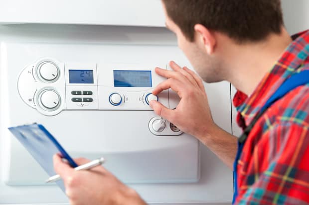Werking van een doorstroomboiler