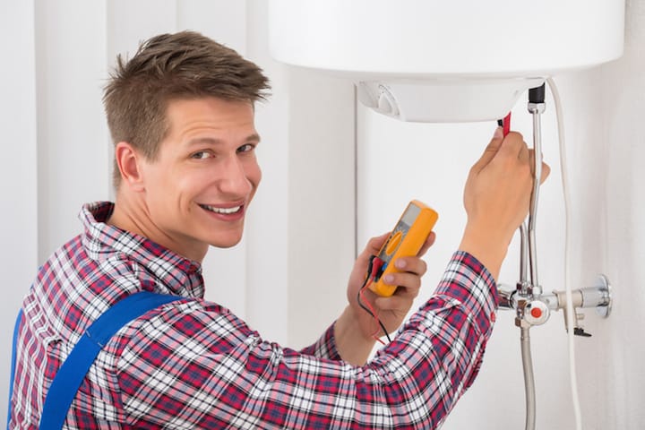 Elektrische badkamer boiler
